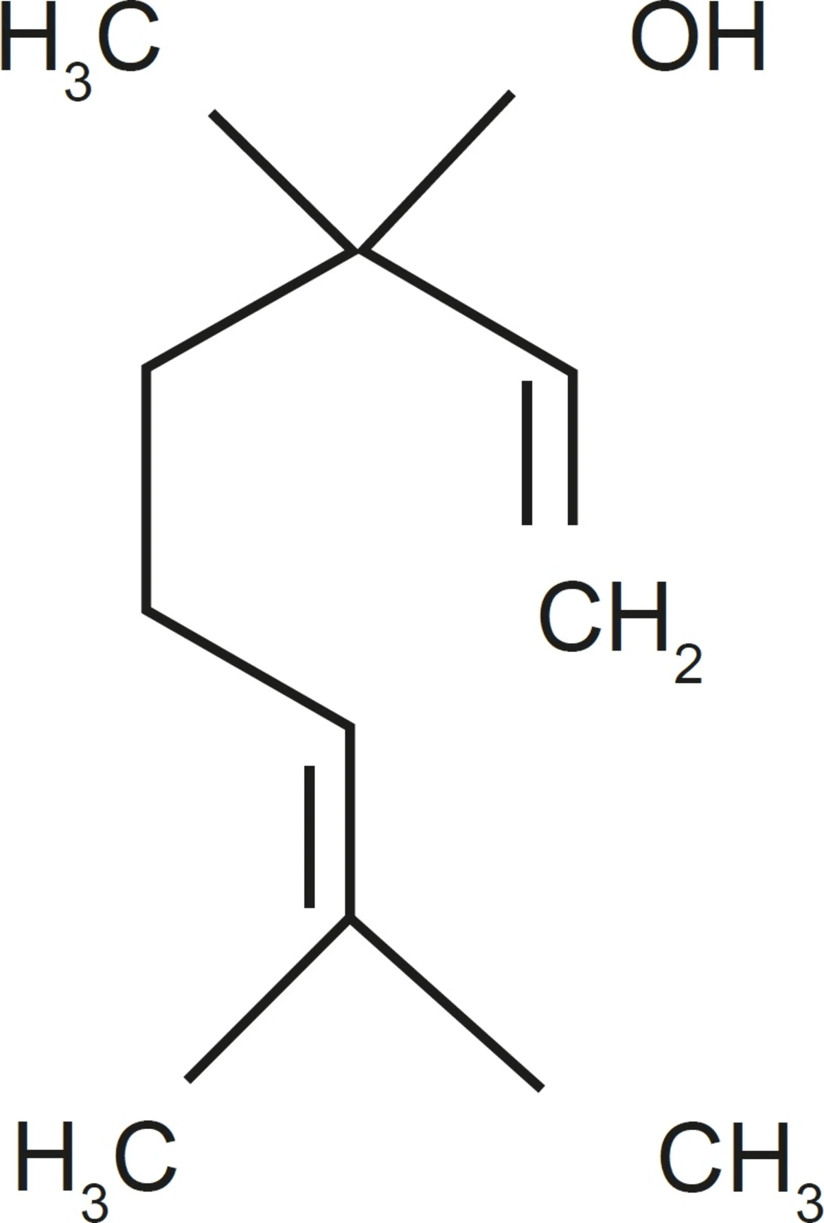 linalool chemical structure