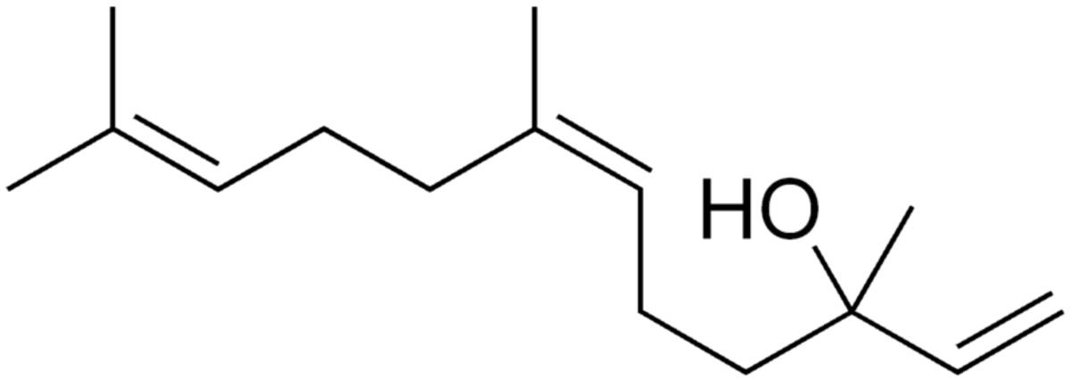 Chemical Structure of Nerolidol