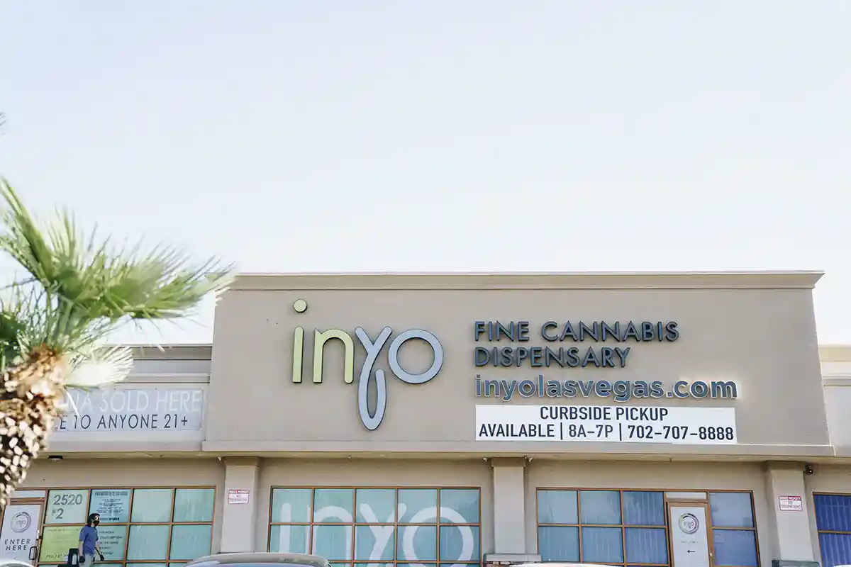 INYO Fine Cannabis Dispensary building