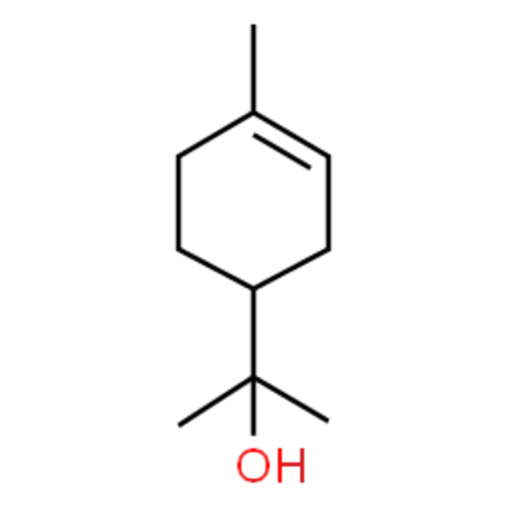 Chemical Structure of Terpineol