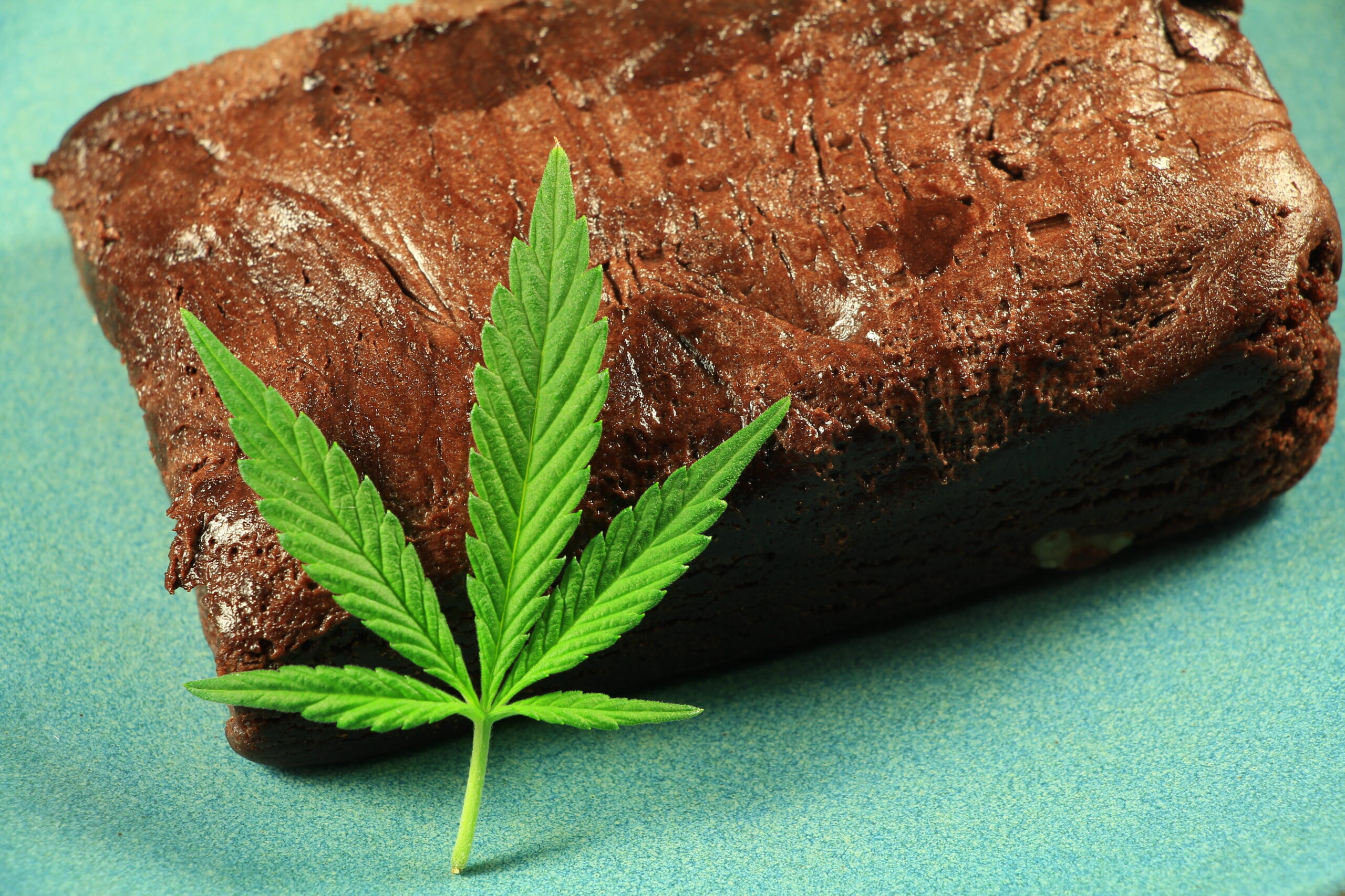Brownie Marijuana Leaf