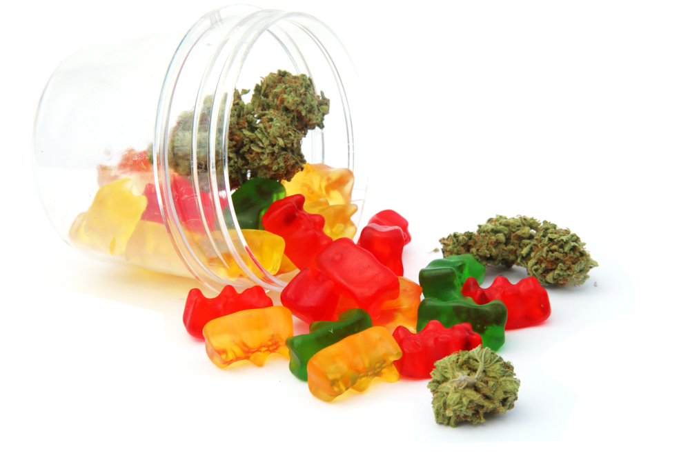 Marijuana,Edibles.,Cannabis,Edibles.,Thc,Infused,Gummy,Bears.,Cbd,Infused
