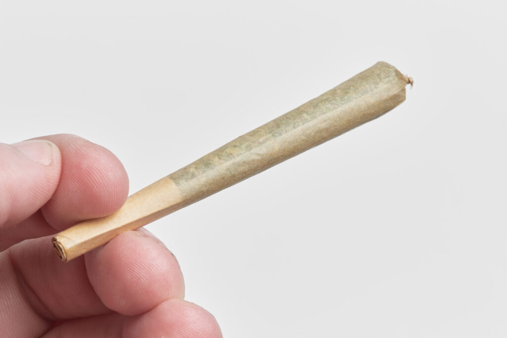 Close,Up,Of,Marijuana,Pre-roll,Joint